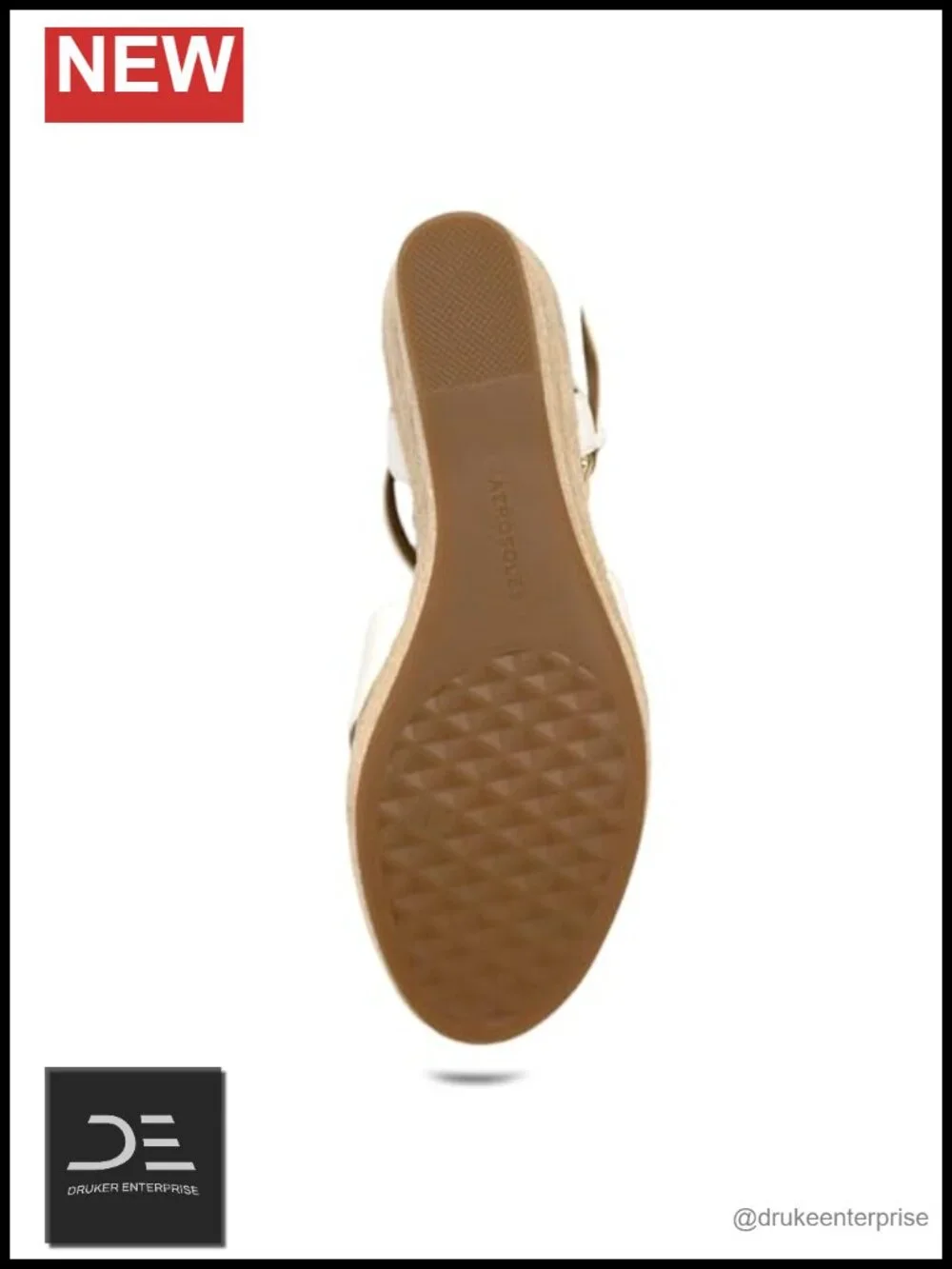 Aerosoles Women's Espadrille Wedge Sandals, Ankle Strap, OrthoLite, Slip
